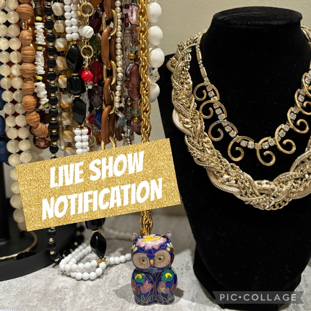 Like this listing for live show notifications!
